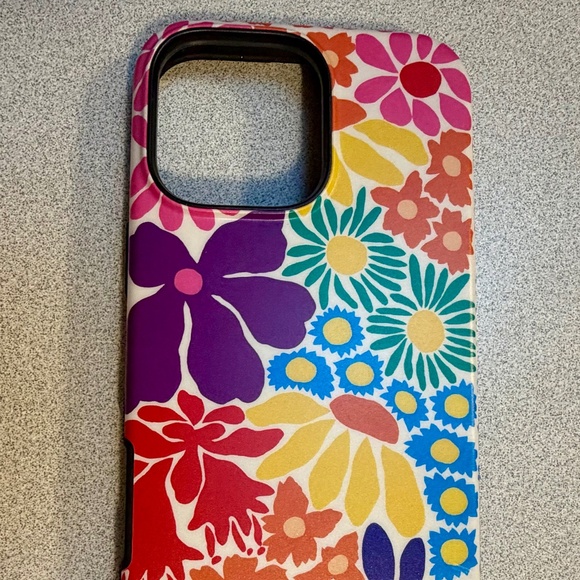 $45 Casely Flower Patch Multi color floral iPhone 16 Pro Max case - Picture 1 of 3